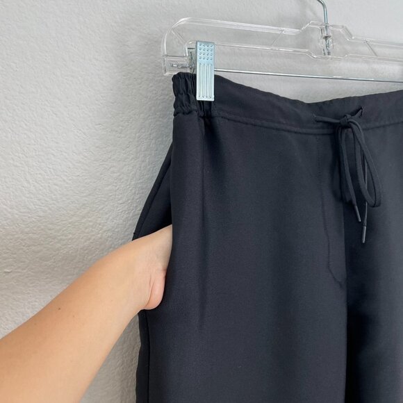 Sandro Womens 42 Size 10 US Patricia Stripe Track Pants Pull On Drawstring Waist - Picture 8 of 12